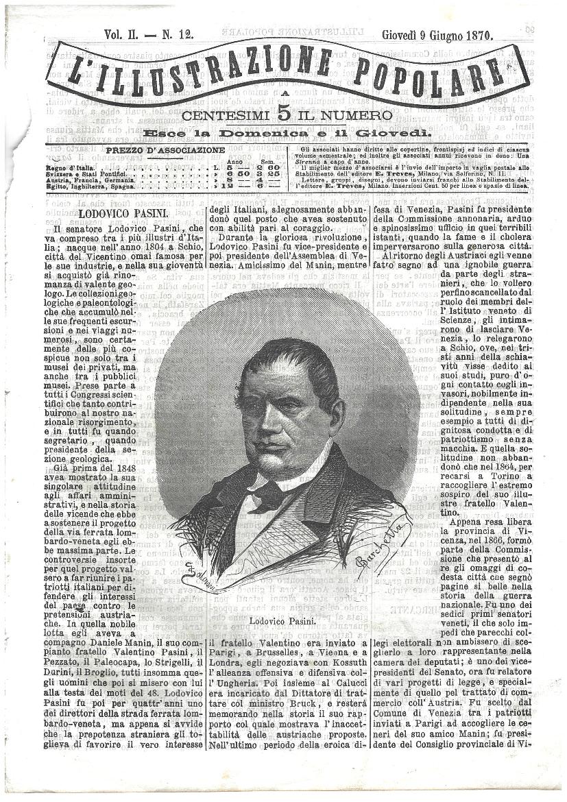 L'illustrazione popolare - 9 Giugno 1870