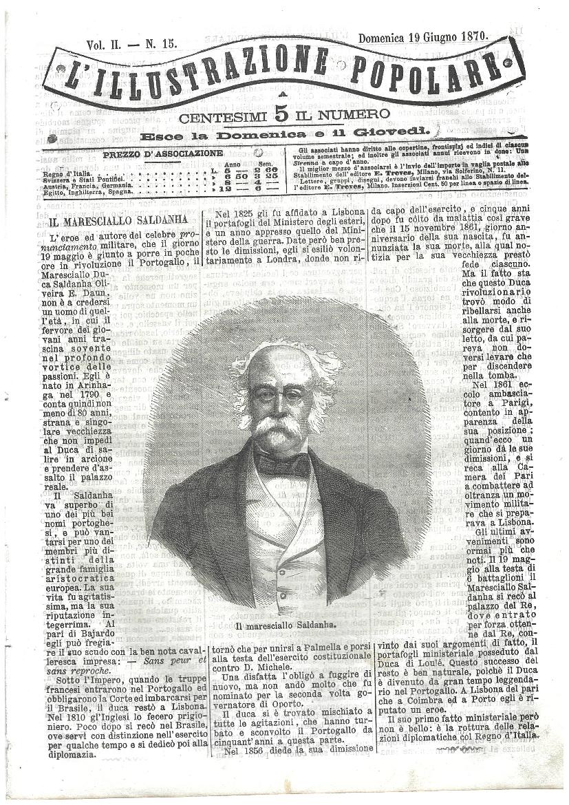 L'illustrazione popolare - 19 Giugno 1870