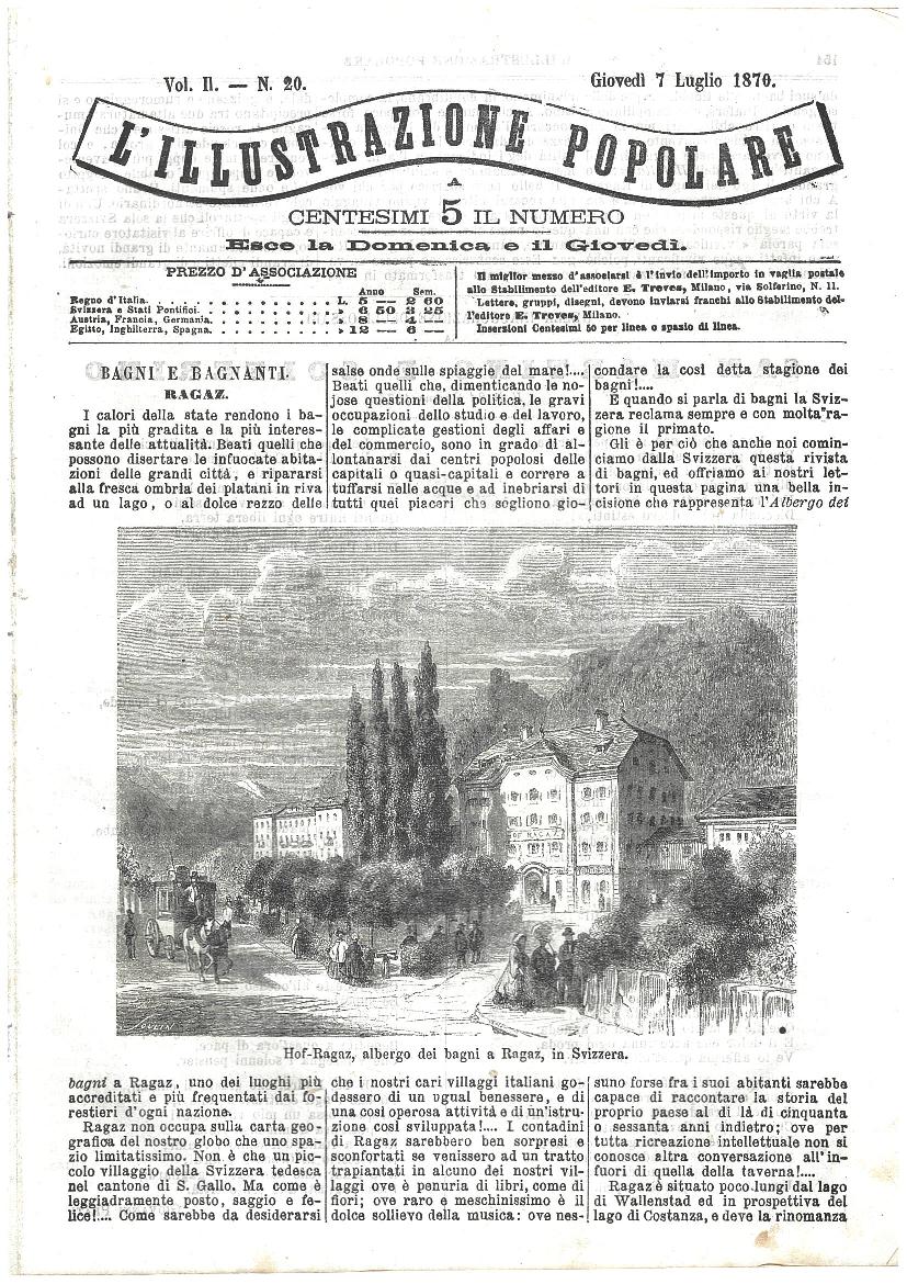 L'illustrazione popolare - 7 Luglio 1870