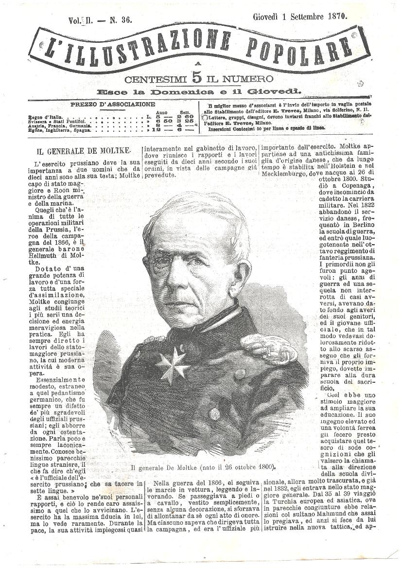 L'illustrazione popolare - 1 Settembre 1870