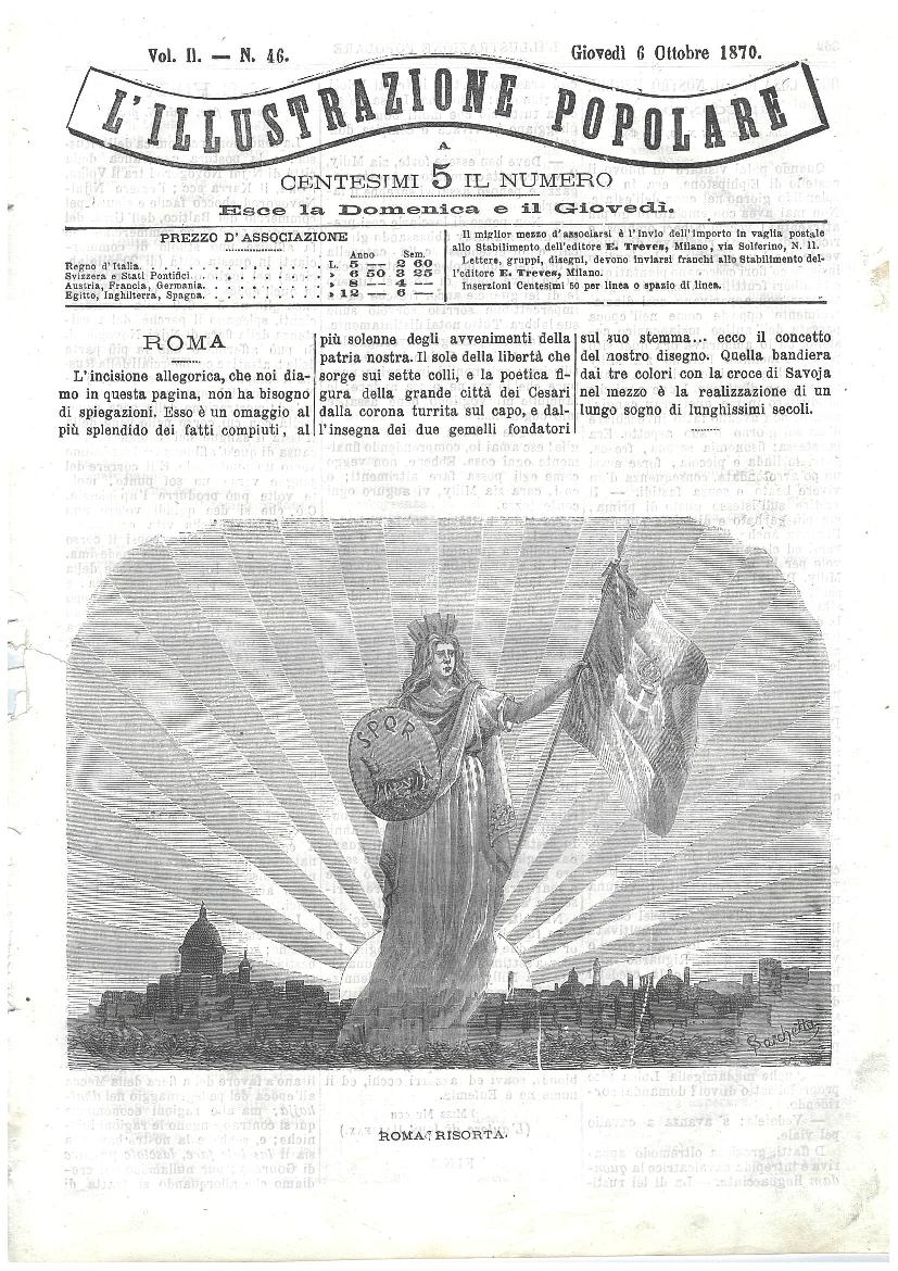 L'illustrazione popolare - 6 Ottobre 1870