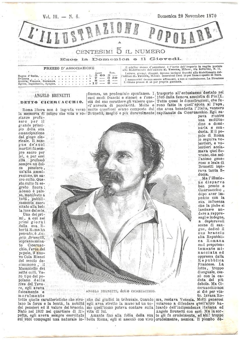 L'illustrazione popolare - 20 Novembre 1870