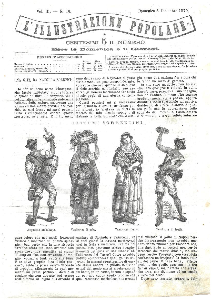 L'illustrazione popolare - 4 Dicembre 1870
