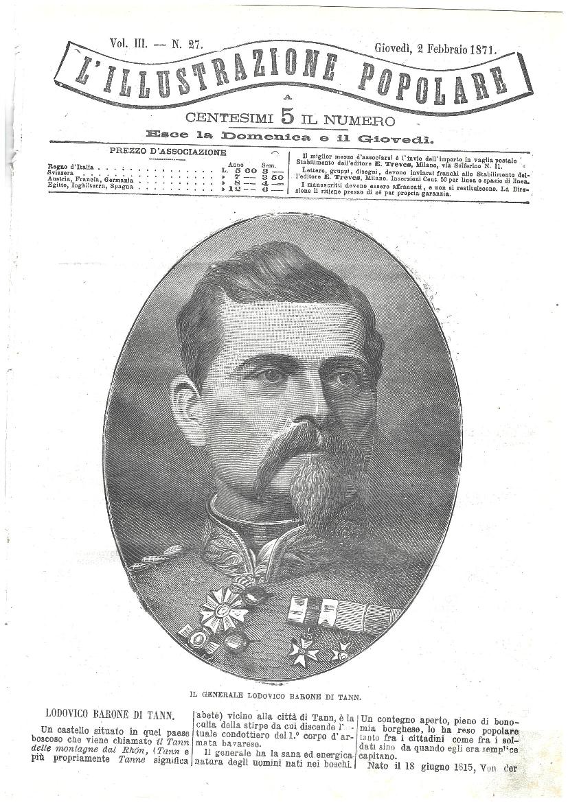 L'illustrazione popolare - 2 Febbraio 1871