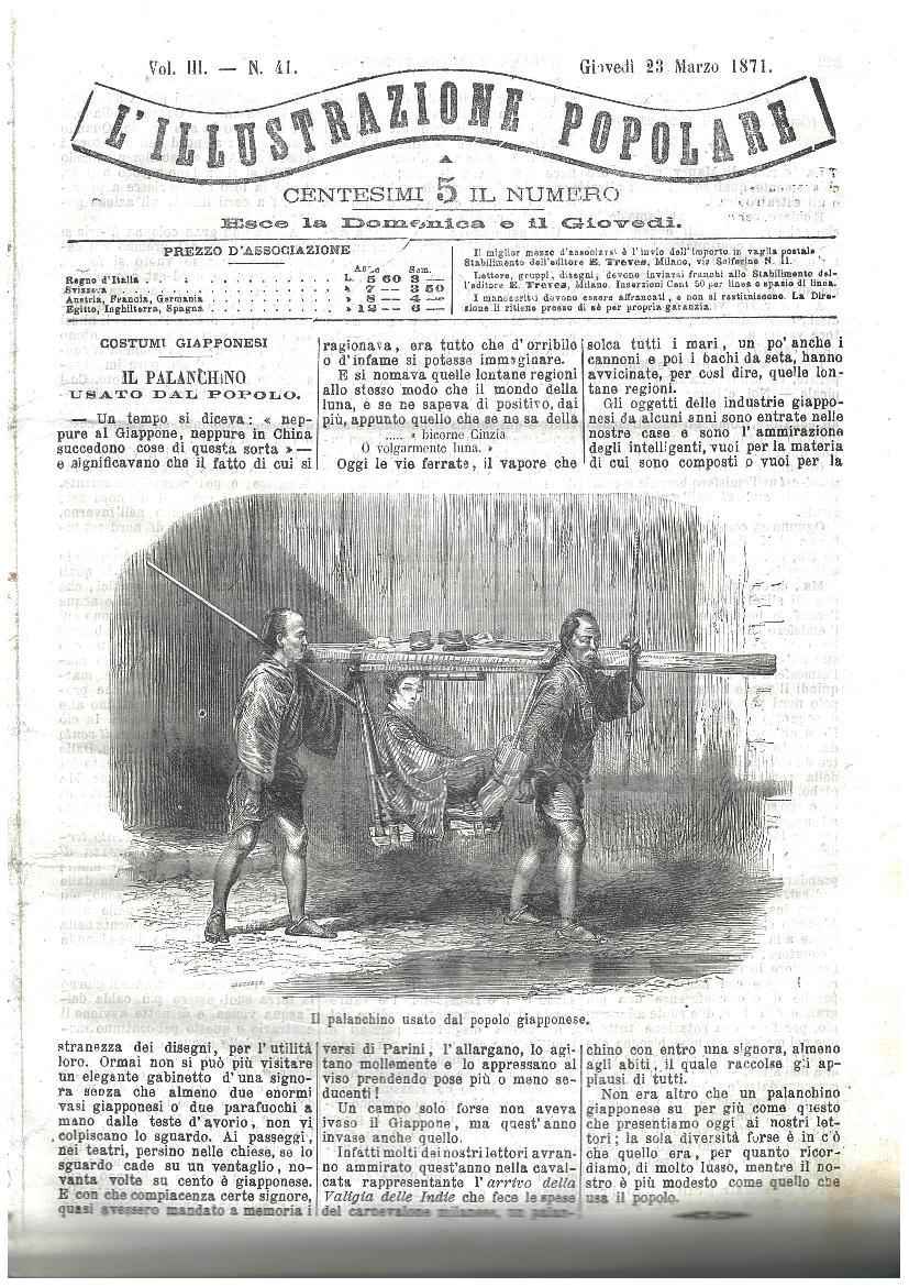 L'illustrazione popolare - 23 Marzo 1871