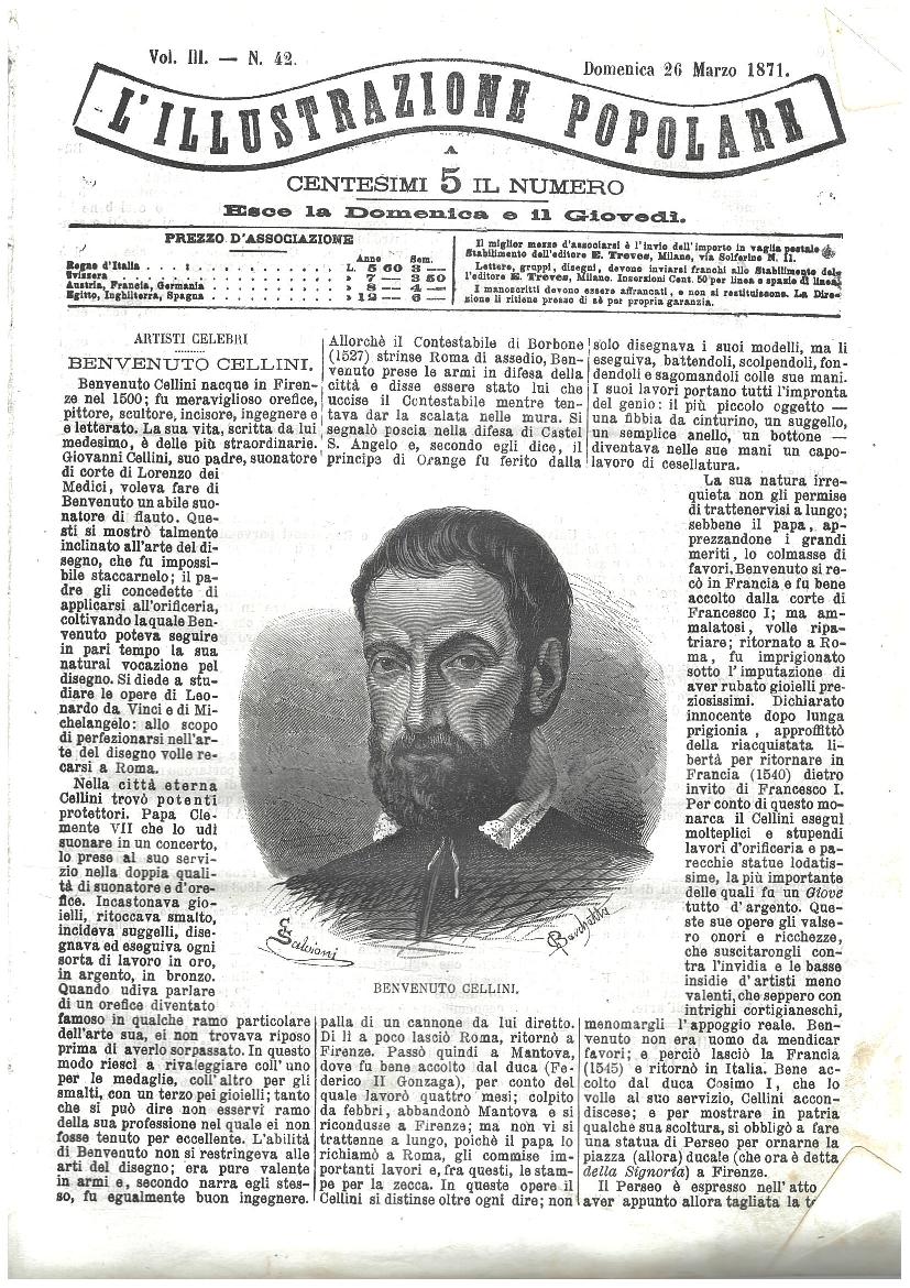 L'illustrazione popolare - 26 Marzo 1871