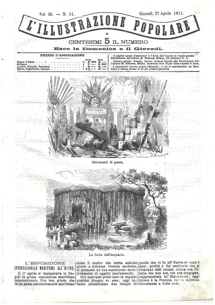 L'illustrazione popolare - 27 Aprile 1871
