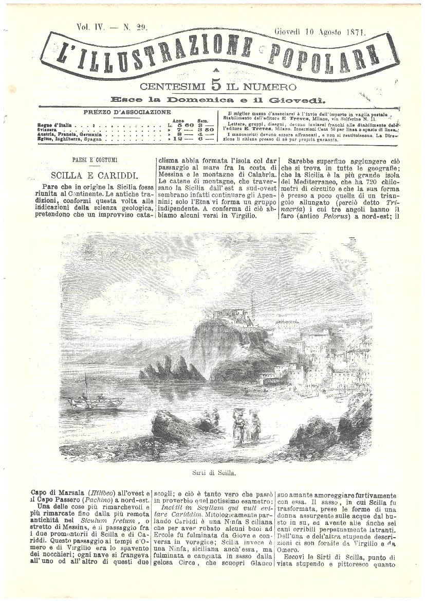 L'illustrazione popolare - 10 Agosto 1871