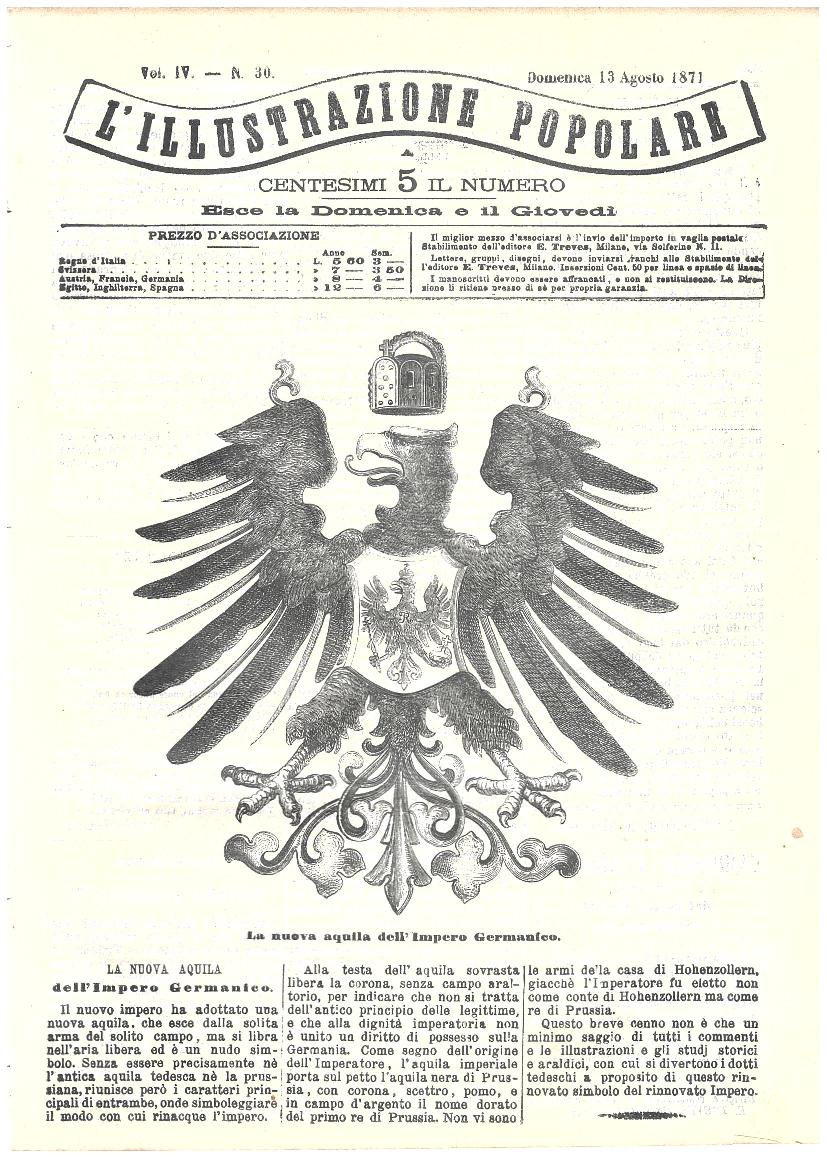 L'illustrazione popolare - 13 Agosto 1871