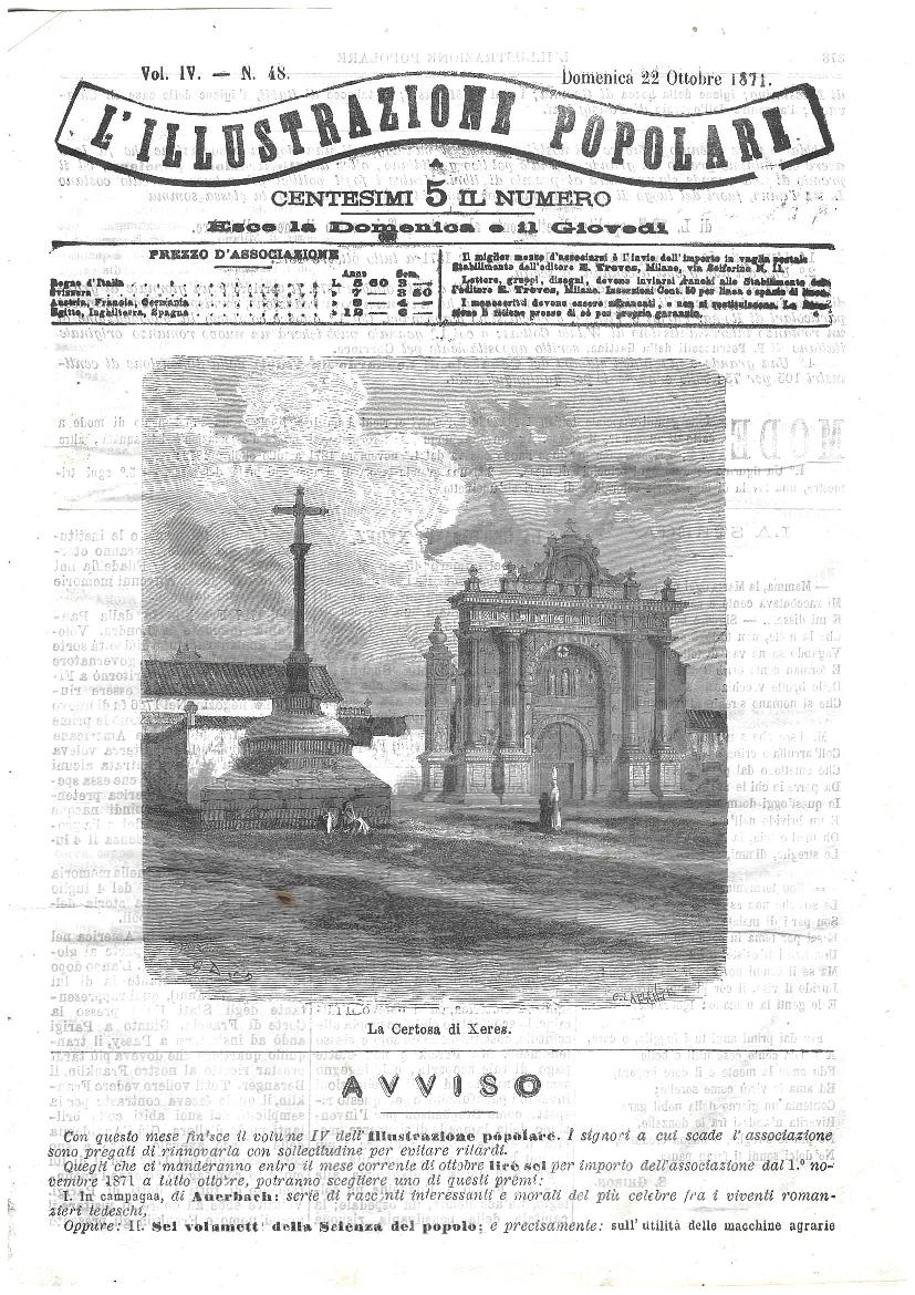 L'illustrazione popolare - 22 Ottobre 1871