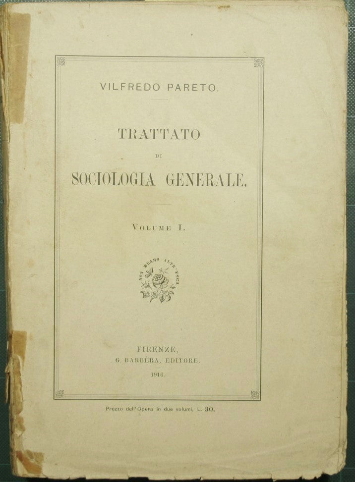 Trattato di sociologia generale