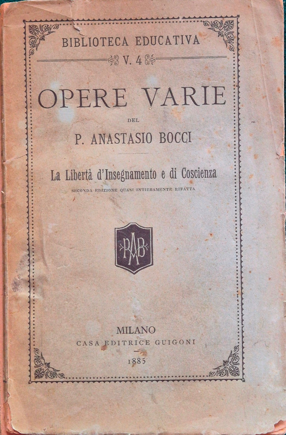 La libertà di insegnamento e di coscienza