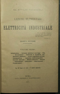 Elementary lessons in industrial electricity