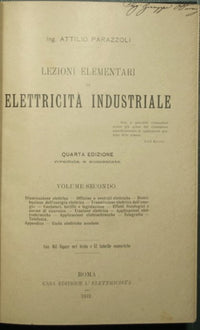 Elementary lessons in industrial electricity