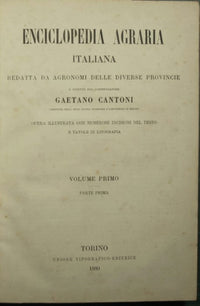 Italian Agricultural Encyclopedia