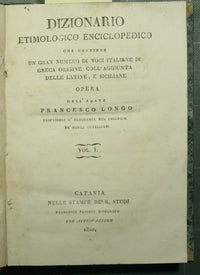 Encyclopedic etymological dictionary