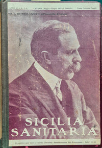 Sicilia sanitaria - Anno 1927-1928-1929 (I semestre)