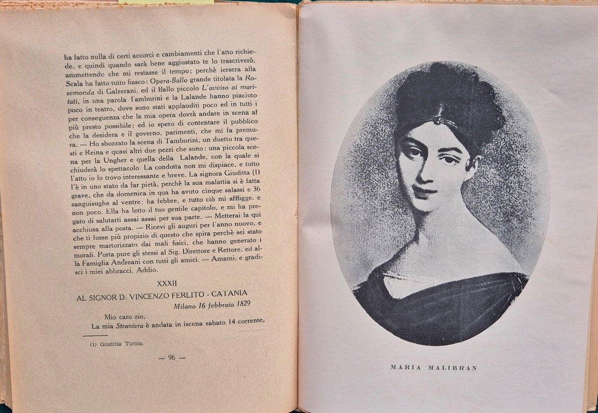 Le lettere di Bellini