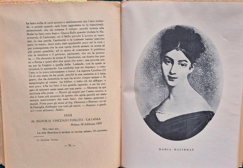 Le lettere di Bellini