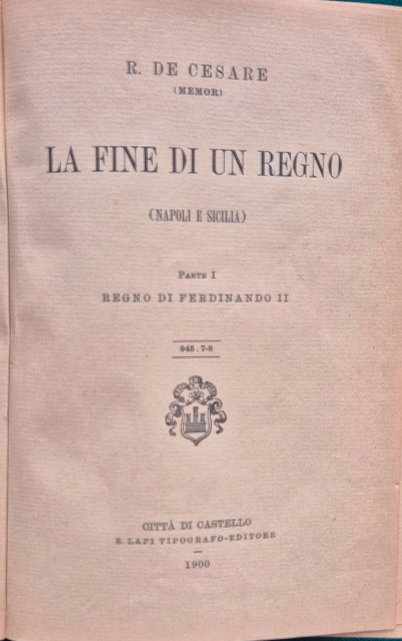 La fine di un Regno (Napoli e Sicilia)