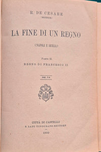 La fine di un Regno (Napoli e Sicilia)