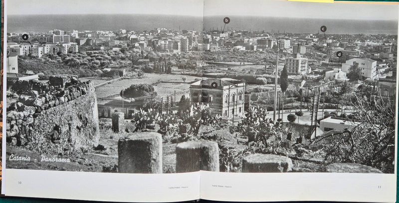 Catania sparita e ricostruita