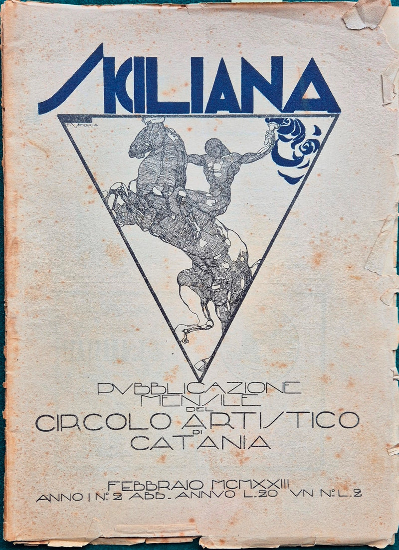 Siciliana - Anno I, N. 2 Febbraio 1923