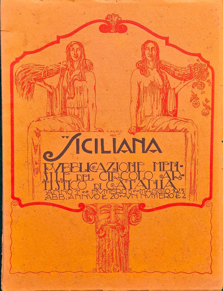 Siciliana - Anno I, N. 5 Maggio 1923