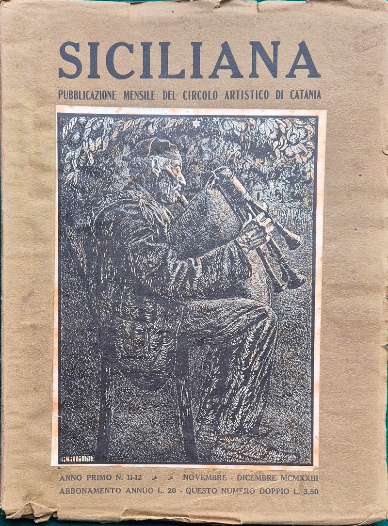 Siciliana - Anno I, N. 11-12 Novembre-Dicembre 1923