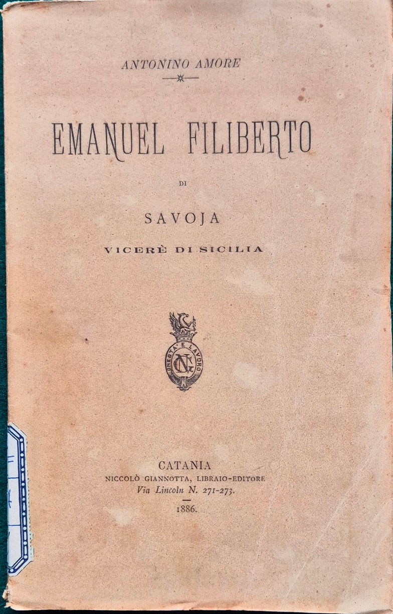 Emanuel Filiberto di Savoja Vicerè di Sicilia