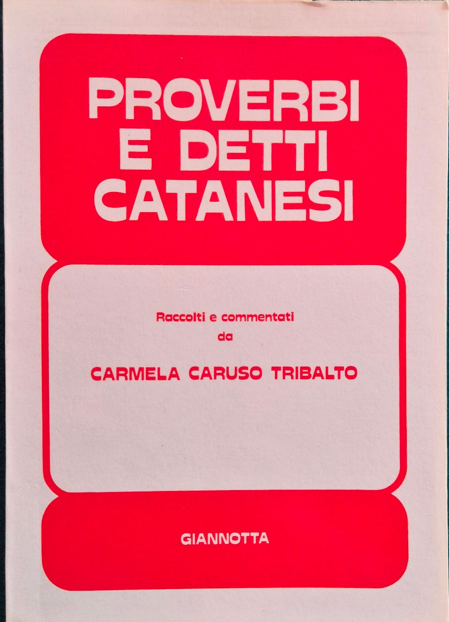 Proverbi e detti catanesi
