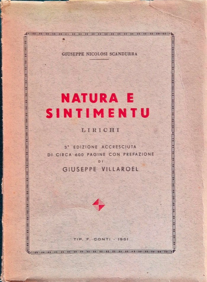 Natura e sintimentu