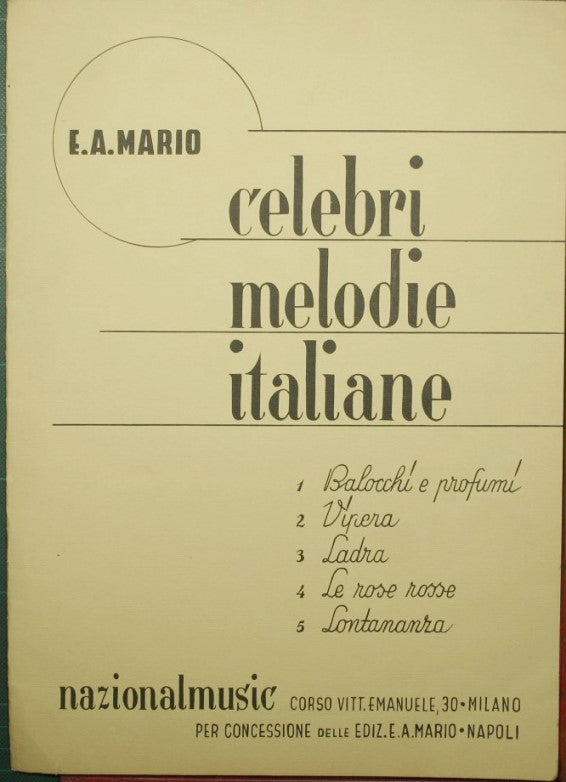 Famous Italian melodies
