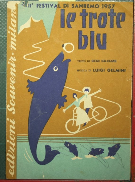 Le trote blu