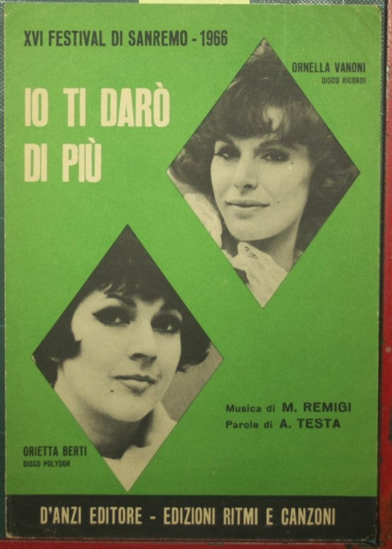 Io ti darò di più