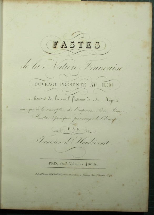 Fastes de la nación francesa - Vol. III