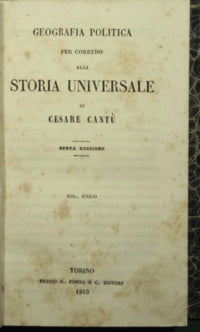 Political Geography as a Complement to Universal History
