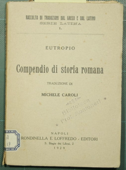 Compendium of Roman History