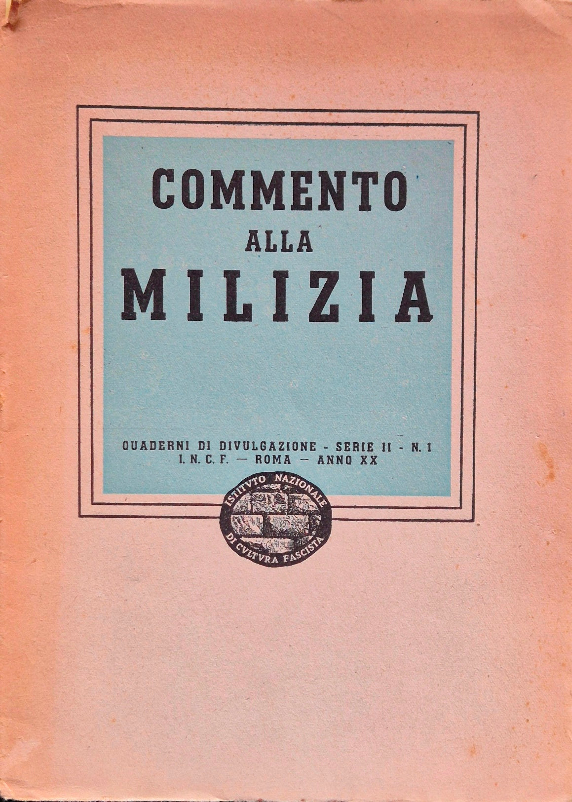 Commento alla milizia