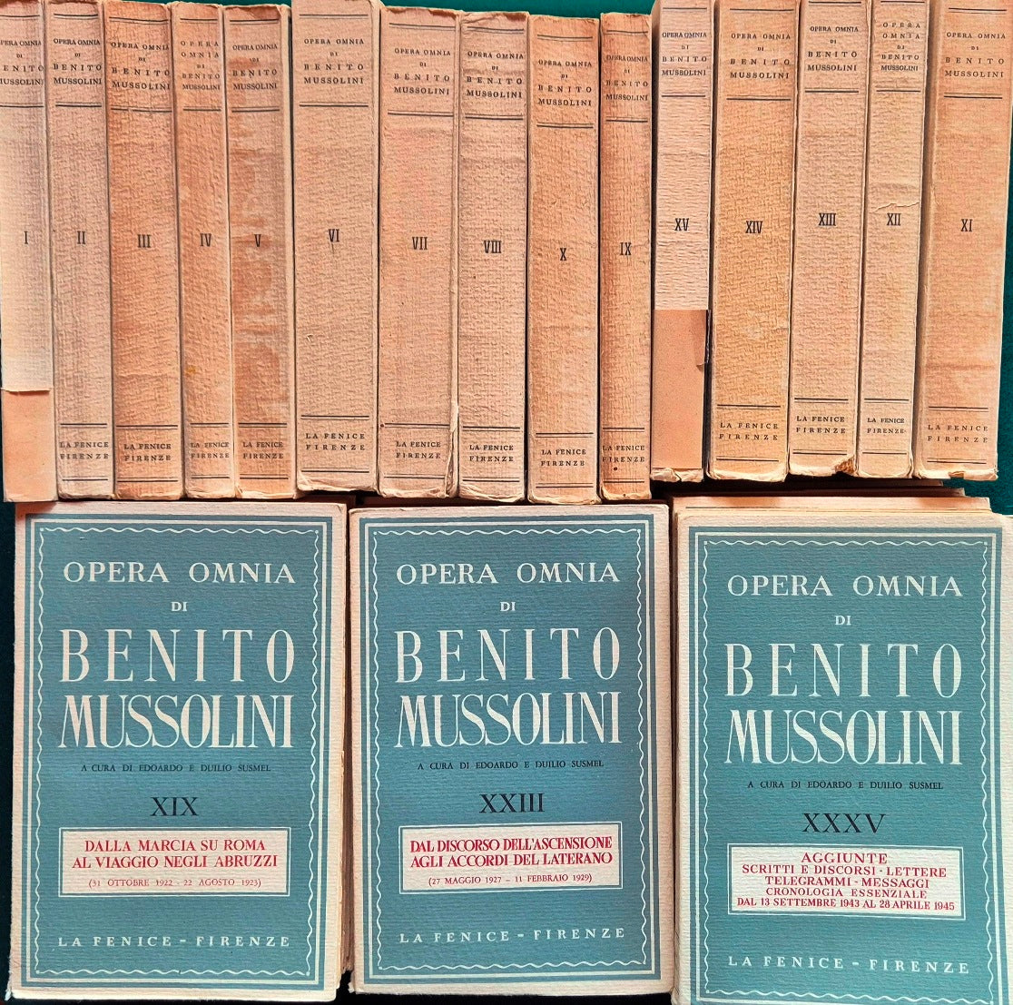 Opera omnia di Benito Mussolini