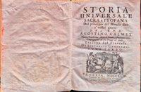 Storia universale sacra e profana. Dal principio del Mondo fino ai nostri giorni. Tomo terzo