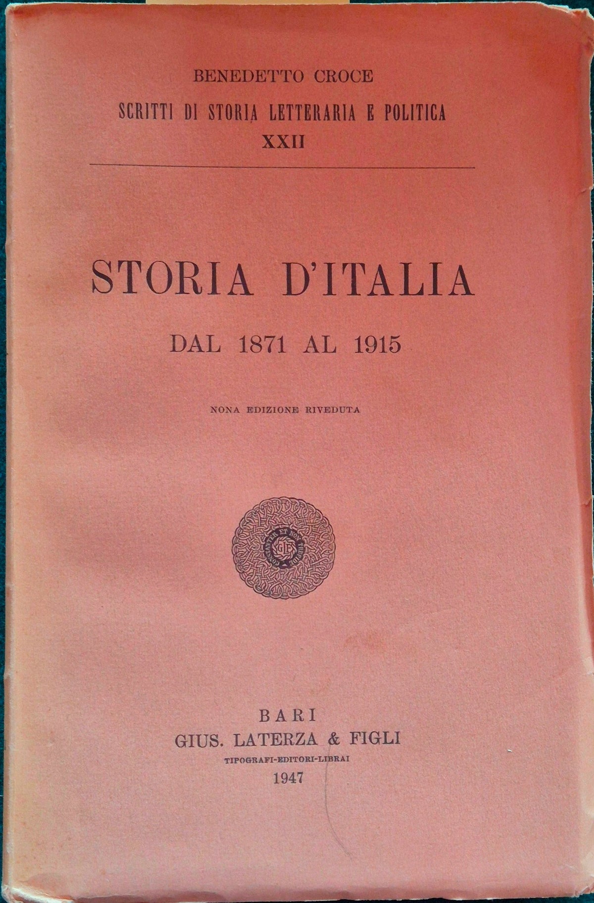 Storia d'Italia dal 1871 al 1915