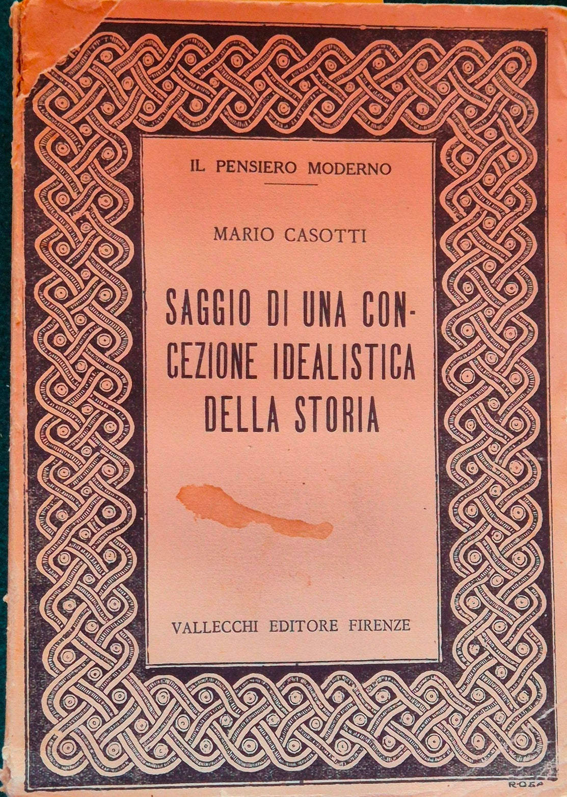 Saggio di una concezione idealistica della storia