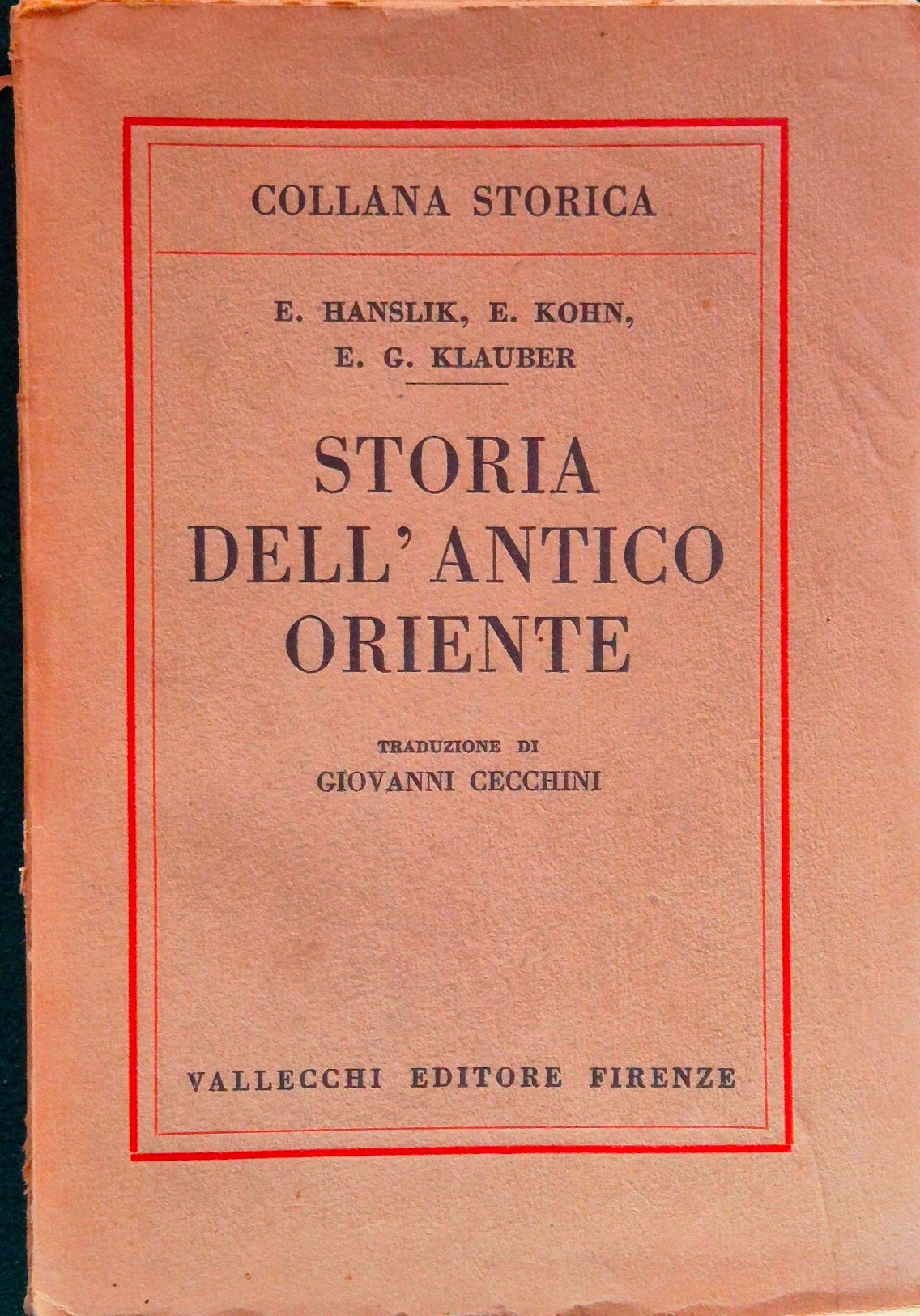 Storia dell'antico Oriente
