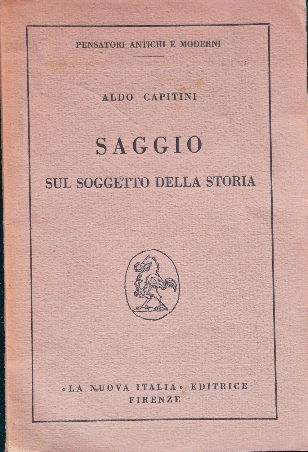 Saggio sul soggetto della storia