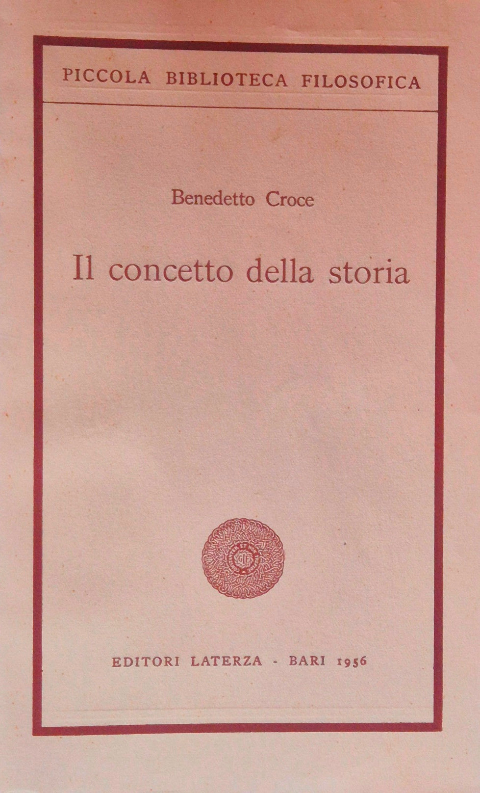 Il concetto della storia