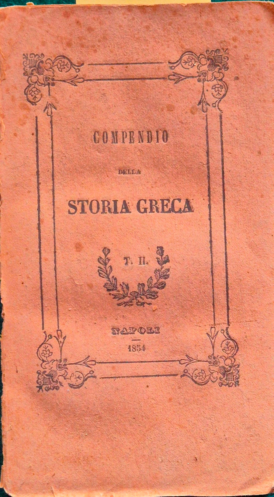 Compendio della storia greca - Vol. II