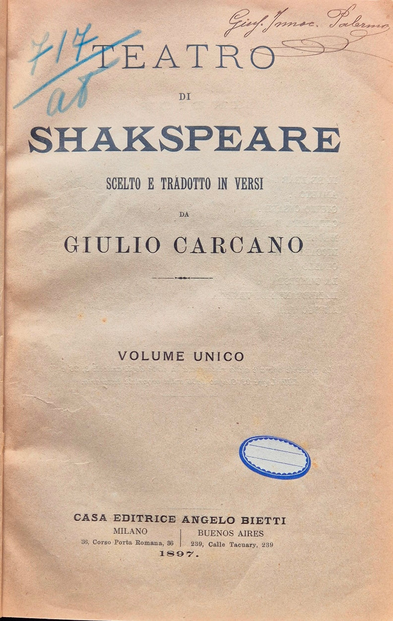 Teatro di Shakspeare