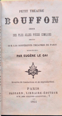 Petit theatre bouffon
