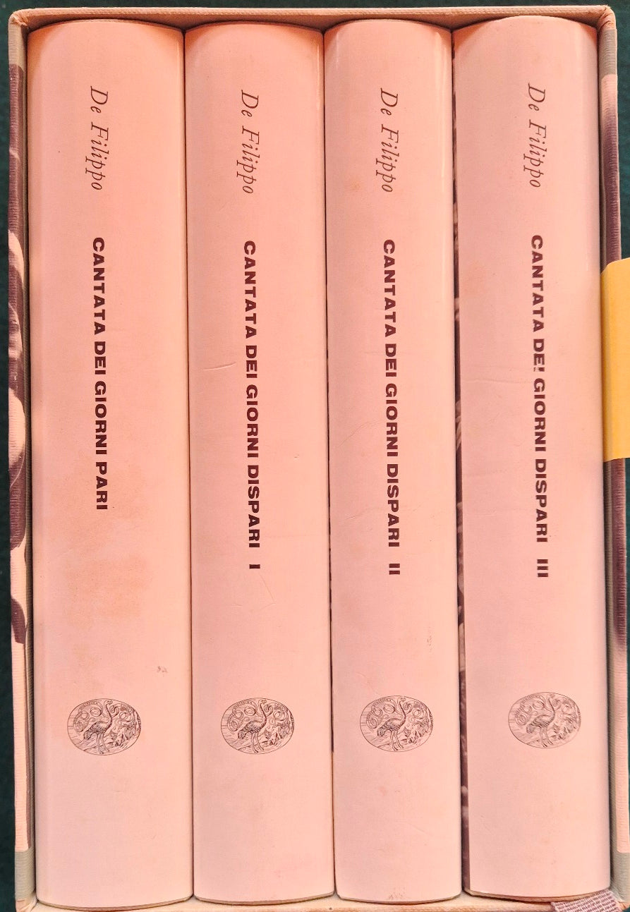 Il teatro di Eduardo - Cantata dei giorni pari; Cantata dei giorni dispari - in 4 Vol.